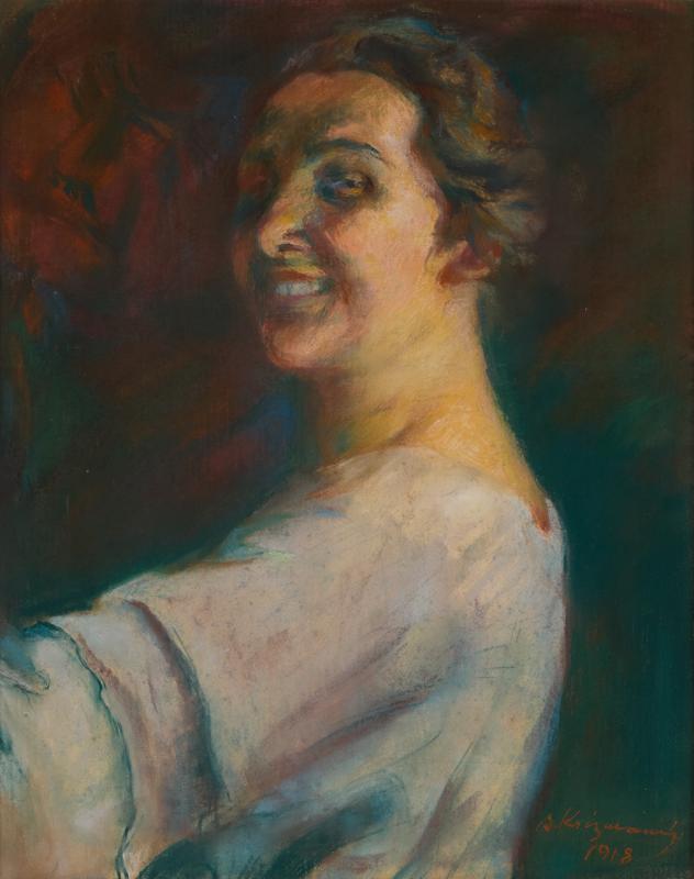 Self-Portrait with the Mask of Otto Dix