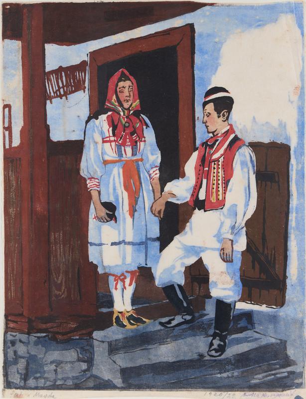 Štef and Magda - Newlyweds from Šestine