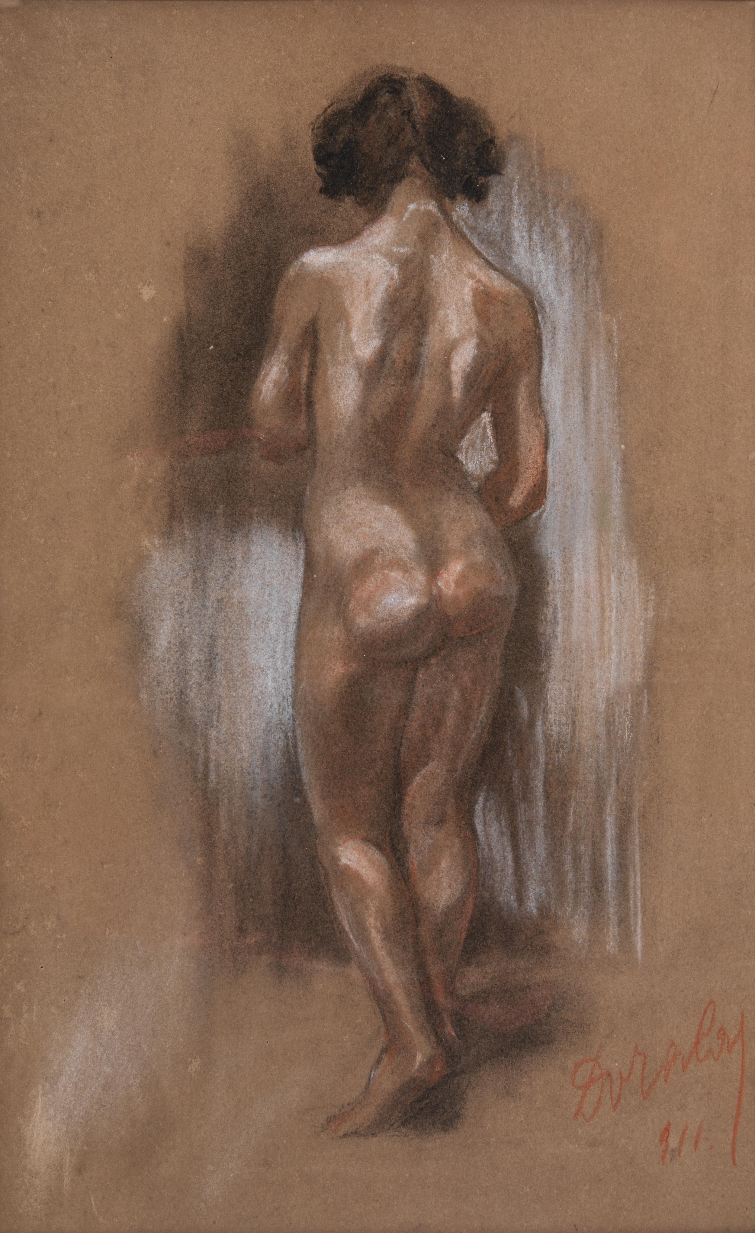 Female Nude from Behind
