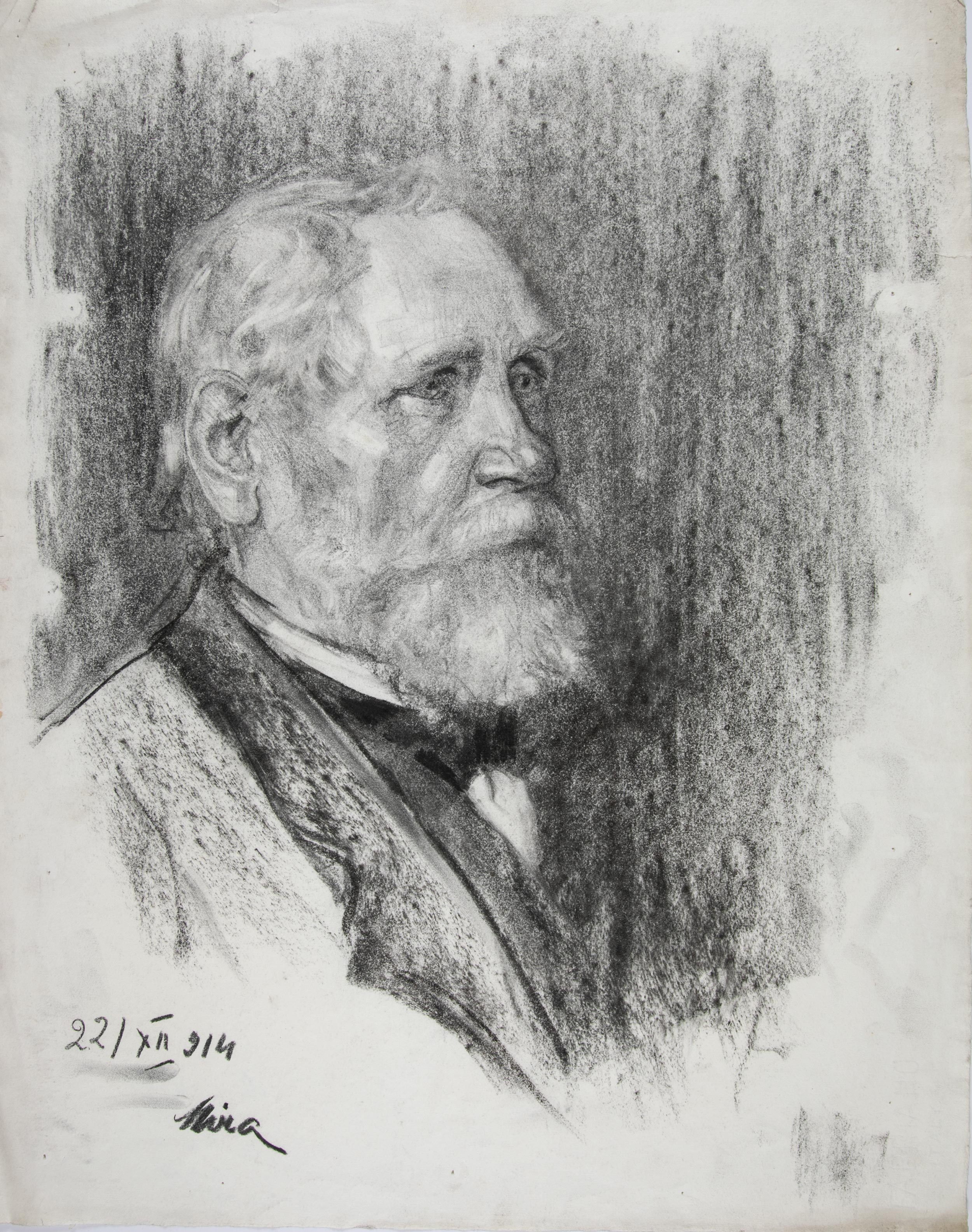Head of a Bearded Old Man
