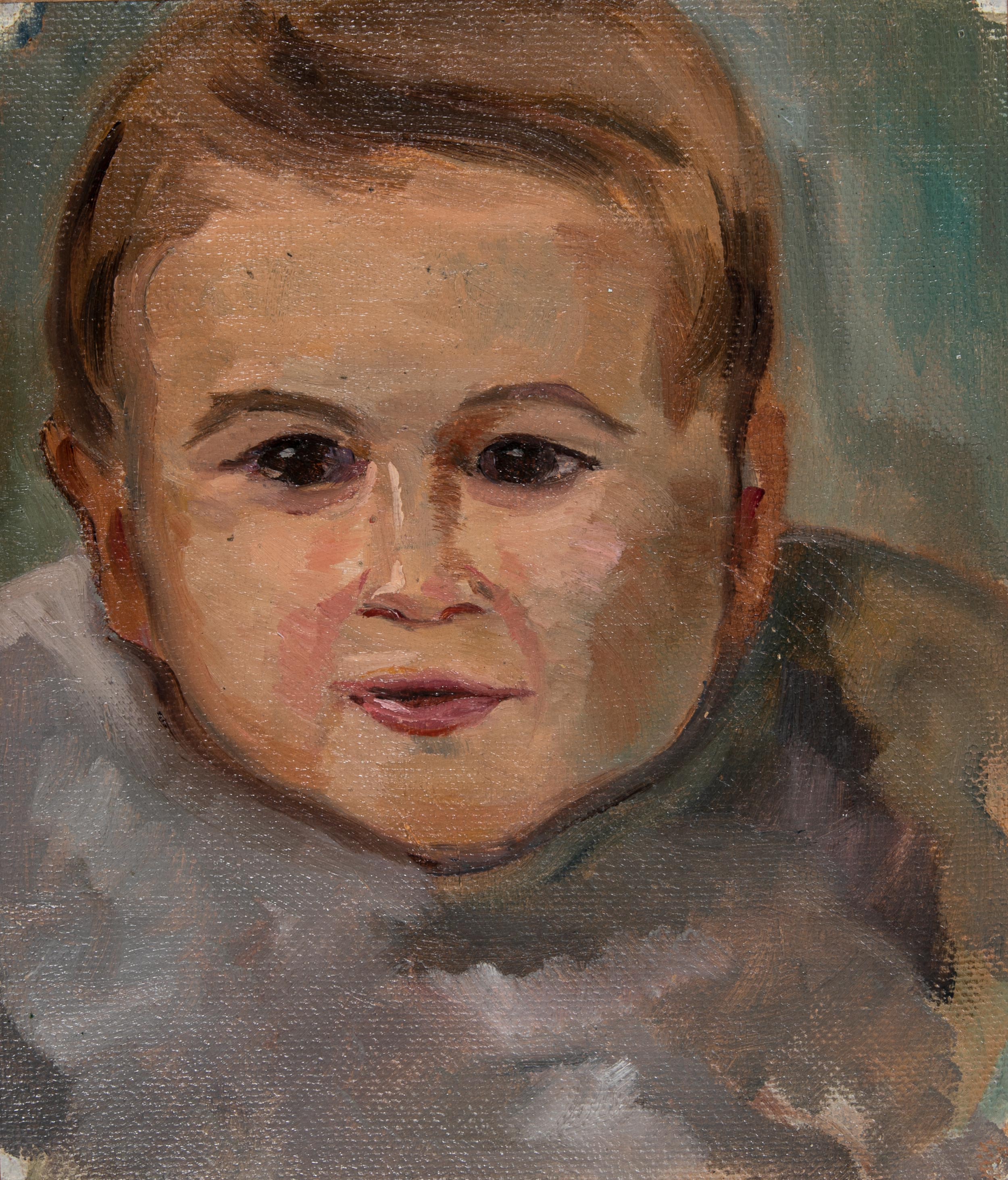 Frontal Portrait of a Boy