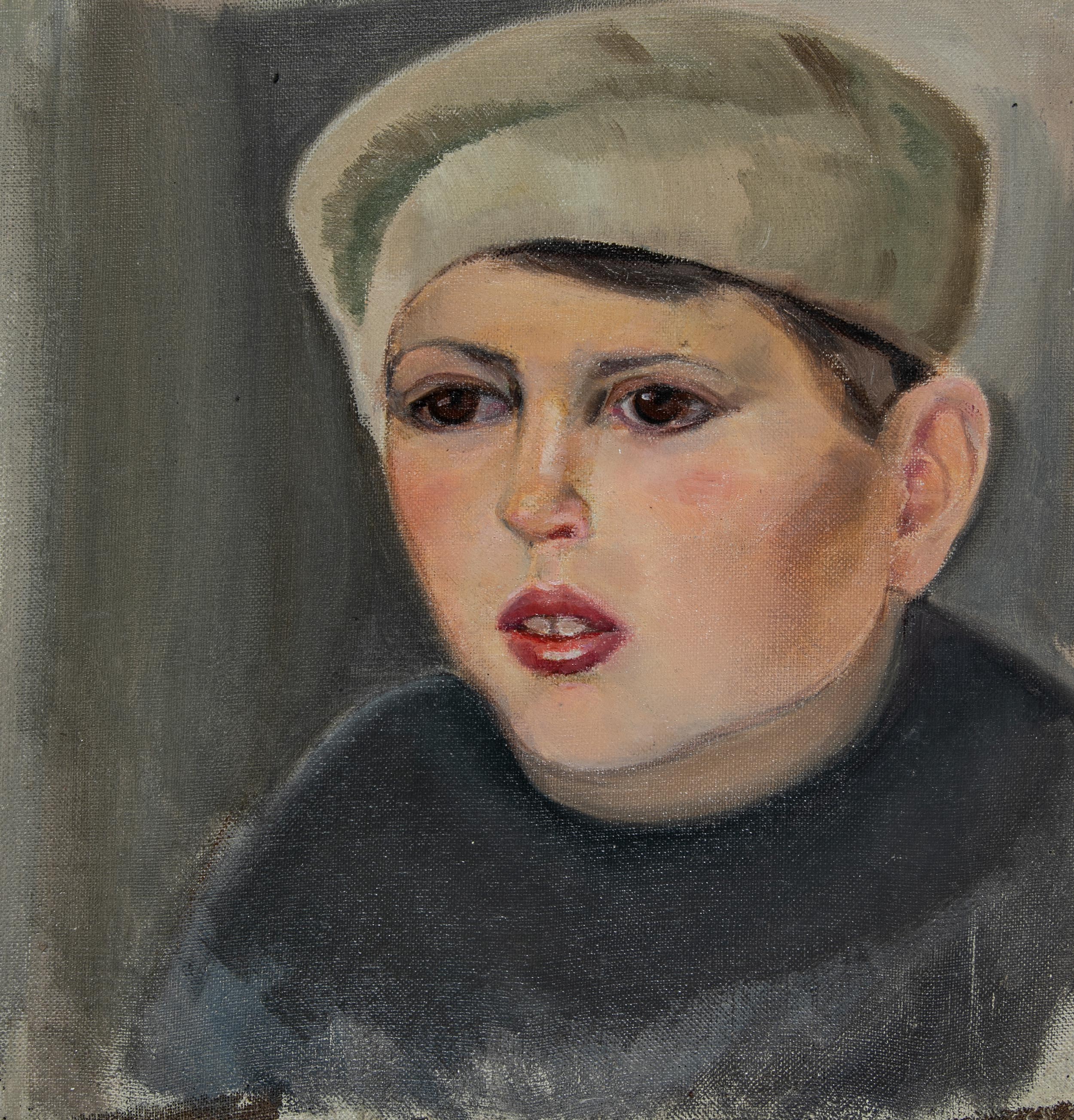 Portrait of a Boy with Cap