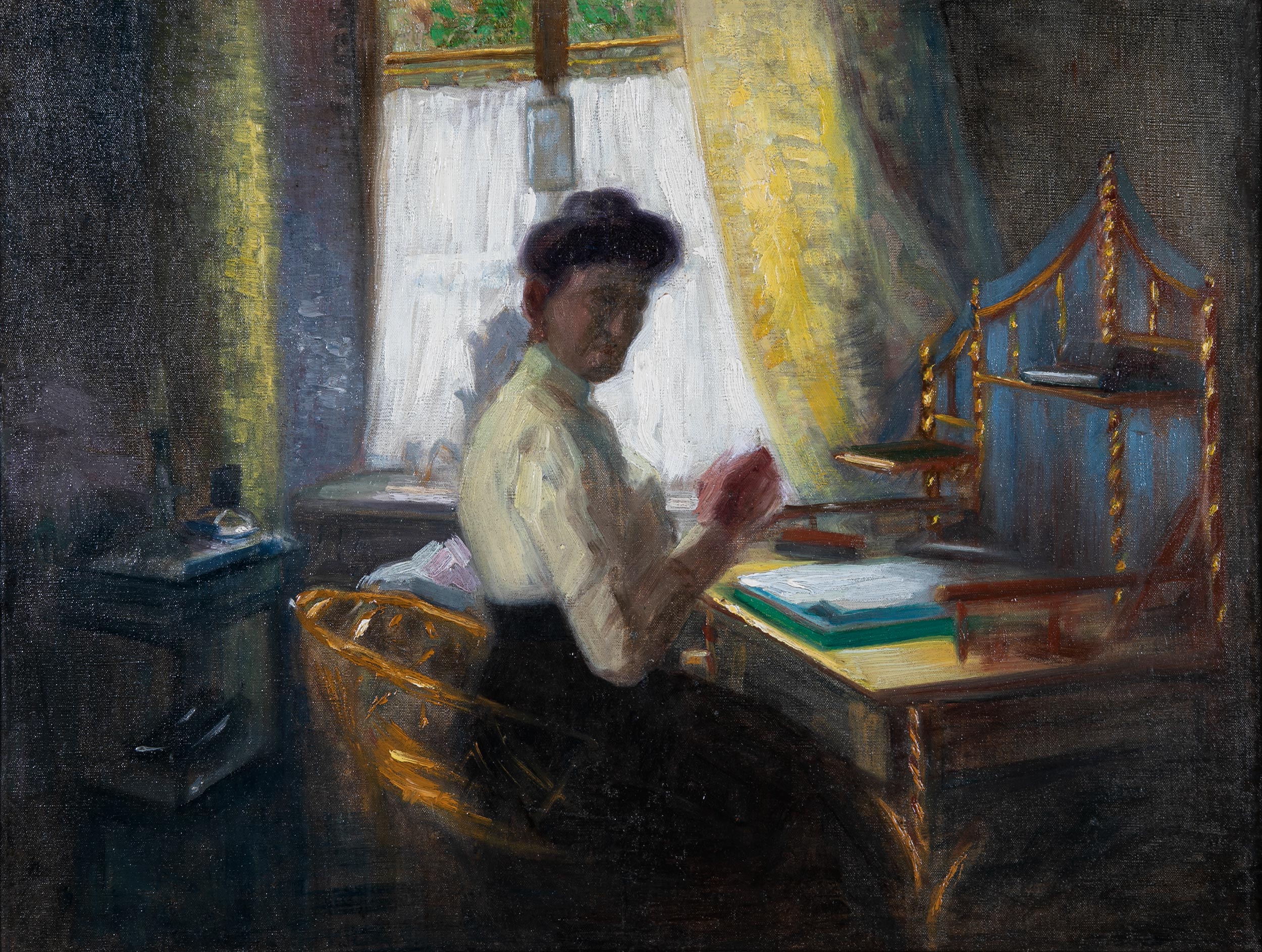 Self-Portrait in Interior