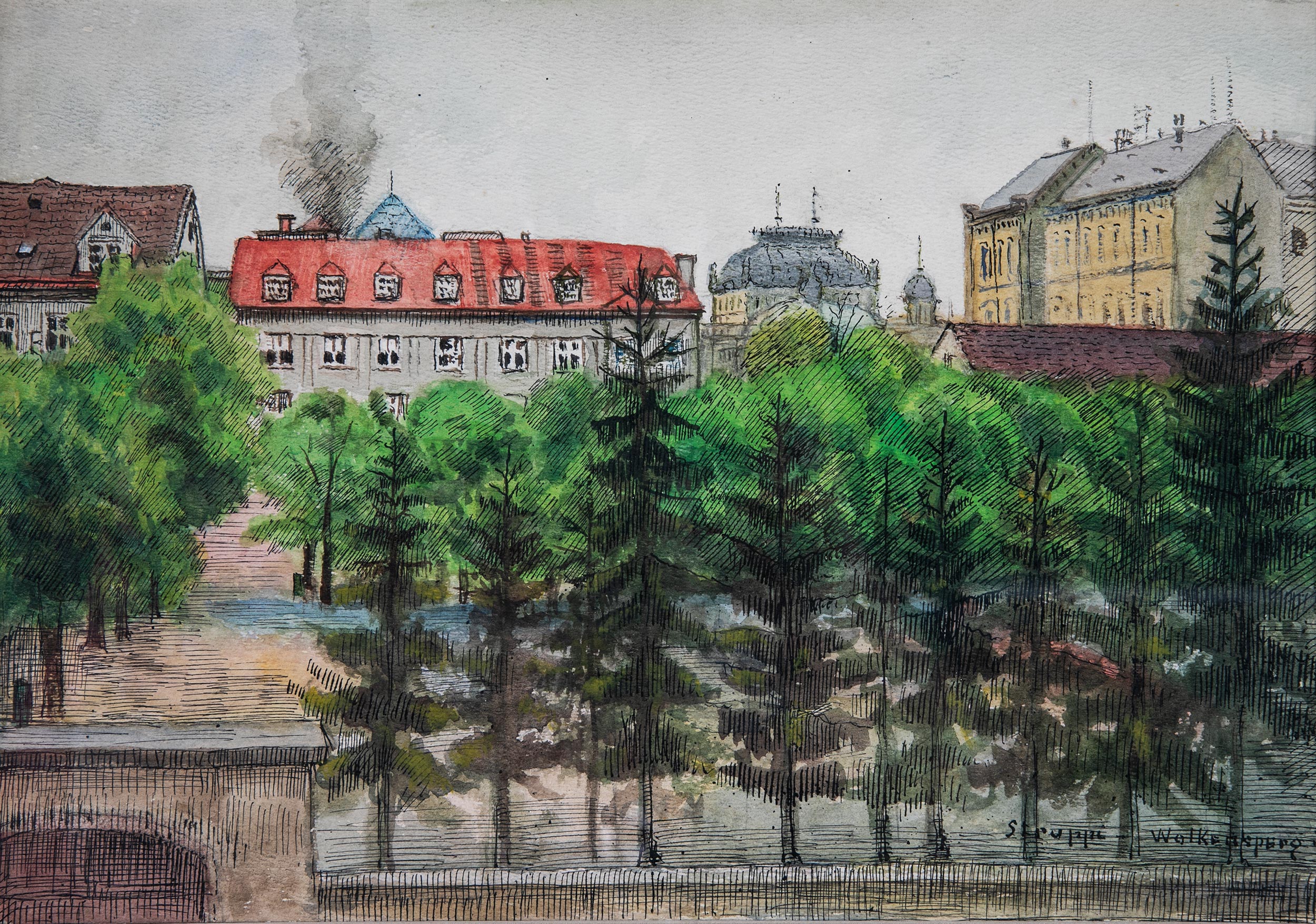 View from Varšavska Street