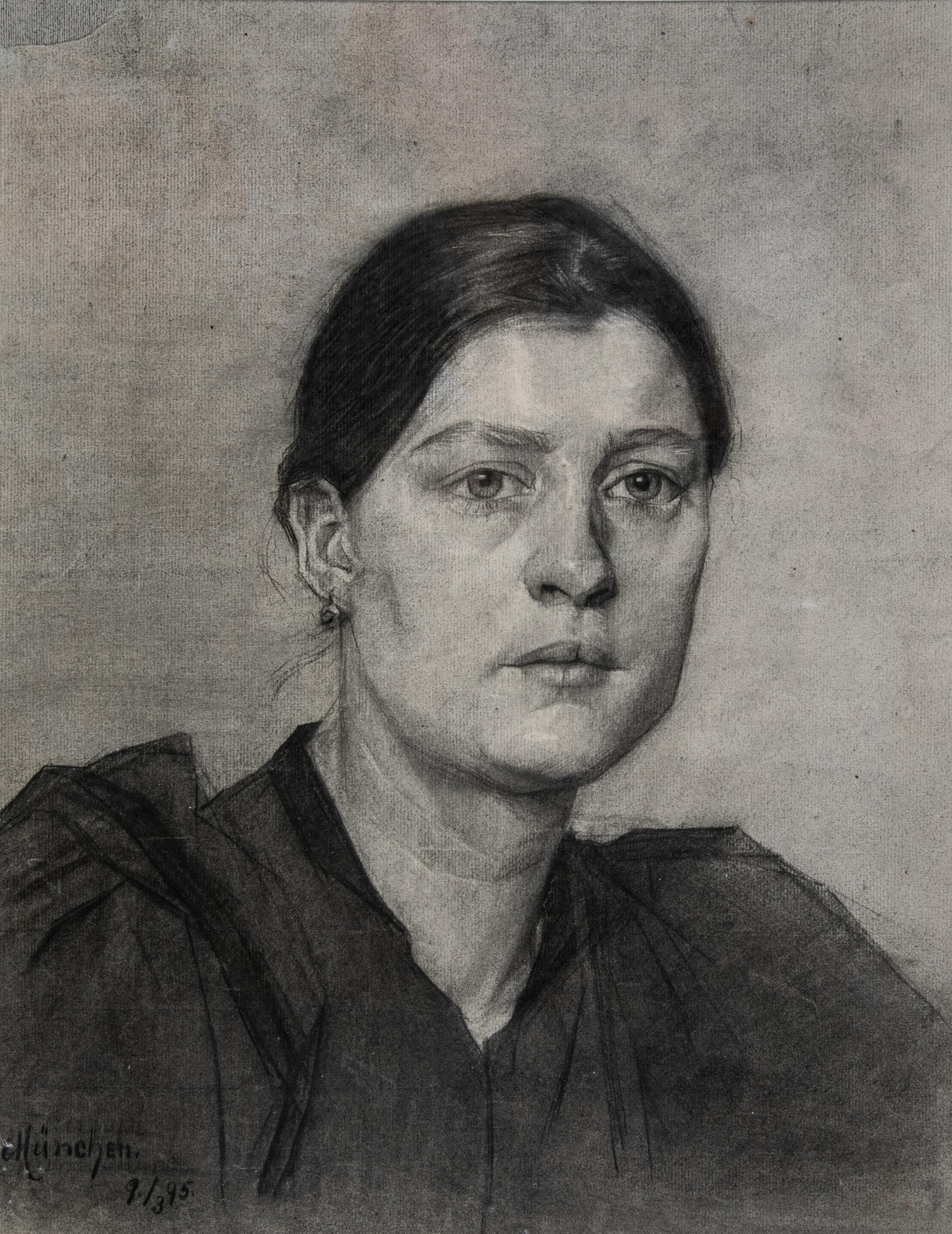 Portrait of a Woman with an Earing
