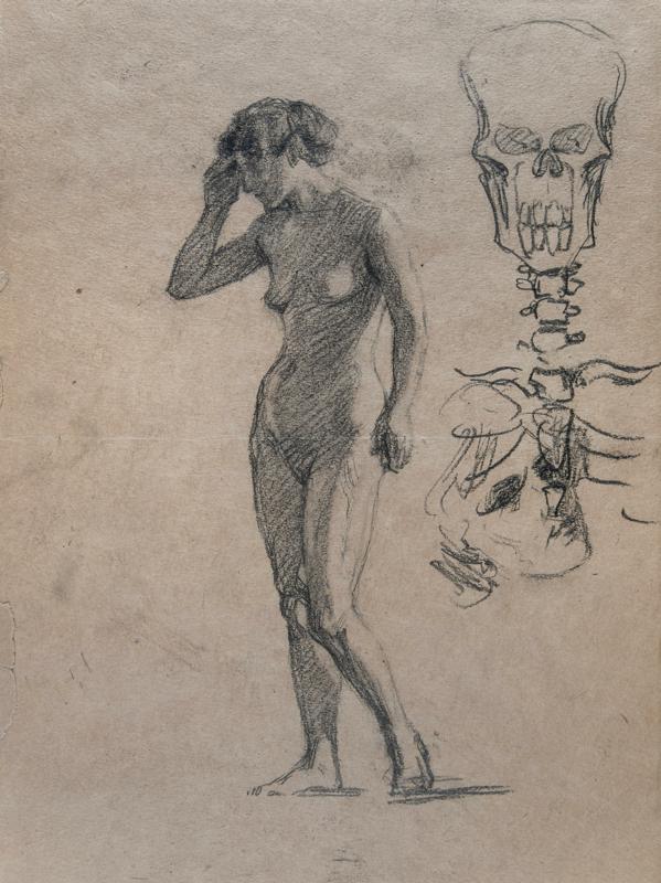 Nude with Skeleton
