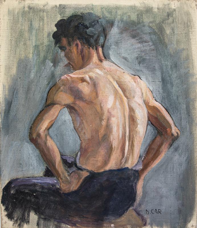 Male Model from Behind