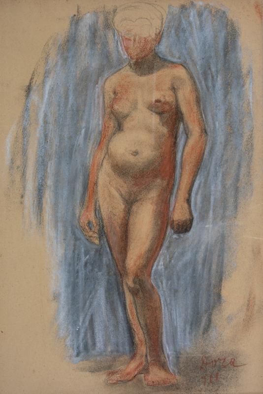 Female Nude in Contrapposto