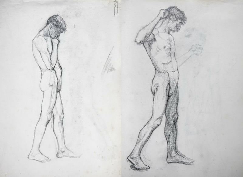 Study ITwo Male Nudes I