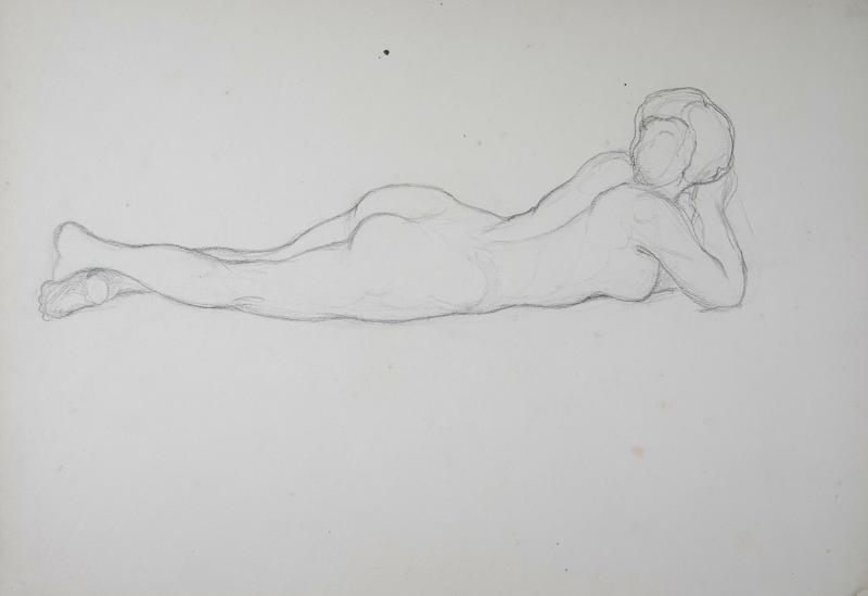 Study XFemale Nude Prone