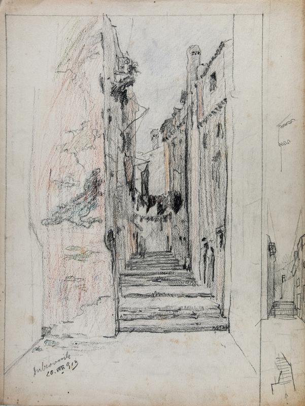 Narrow Street in Dubrovnik