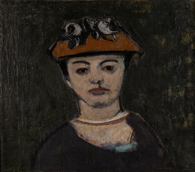 Frontal Self-Portrait