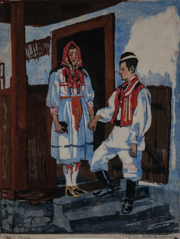 Štef and Magda - Newlyweds from Šestine