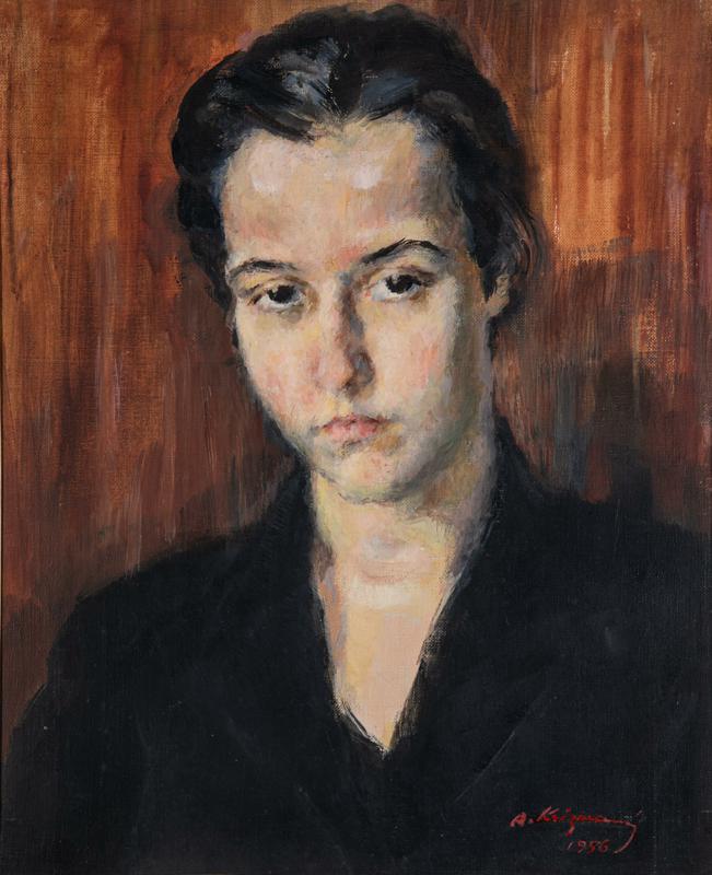 Study for the Portrait of Eva Auer Sedak