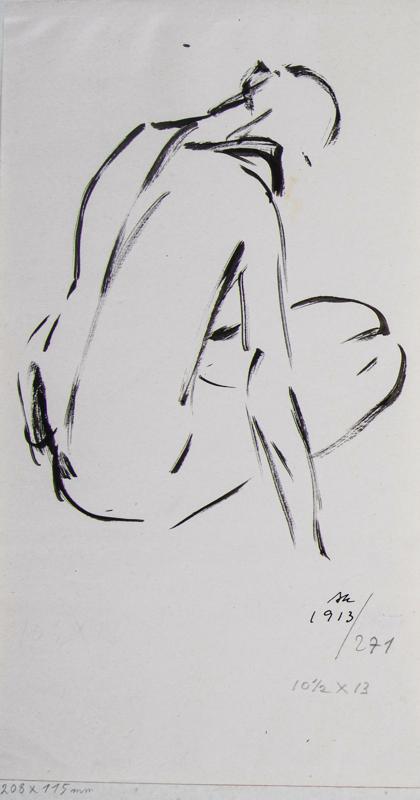 Sitting Nude