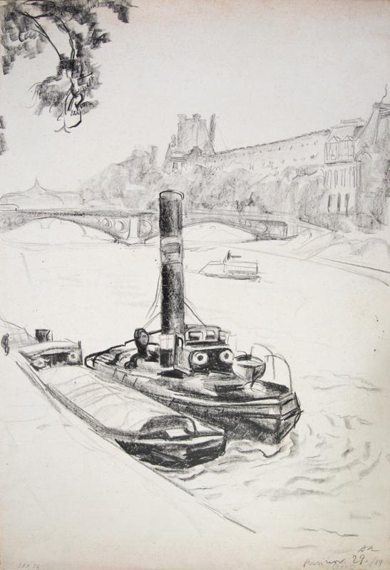 Boats on Seine