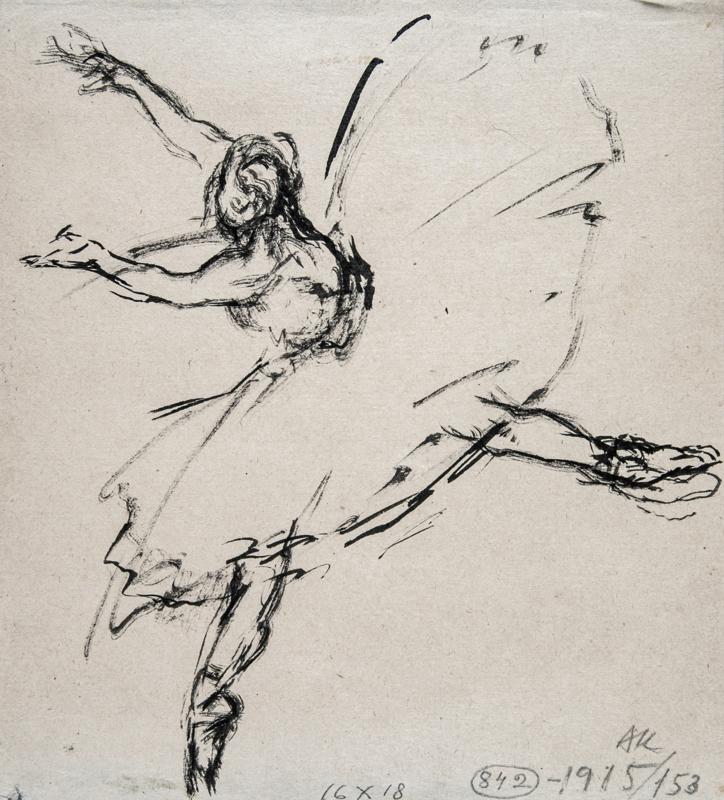 Dancer Grete WiesenthalFree Composition I