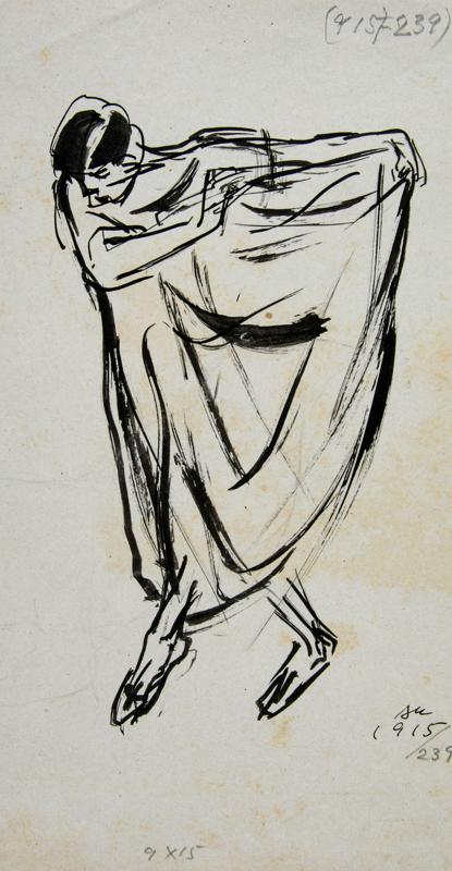 Dancer Grete WiesenthalFree Composition III