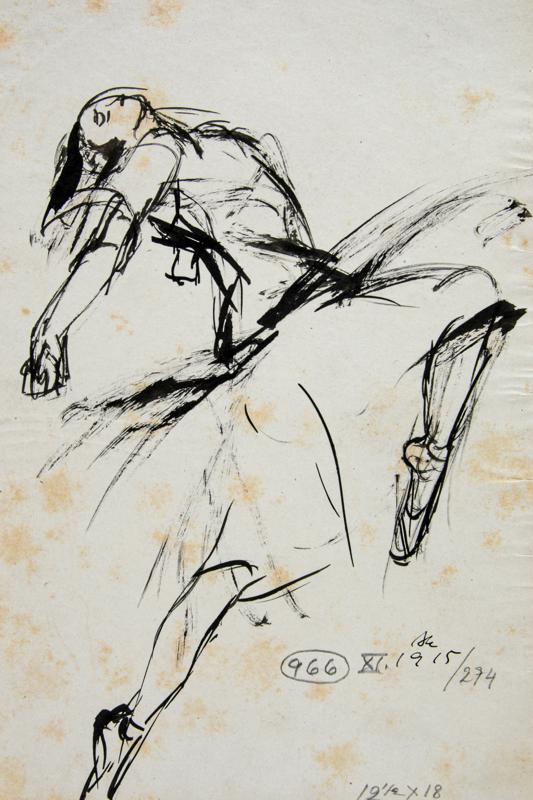 Dancer Grete WiesenthalFree Composition VI