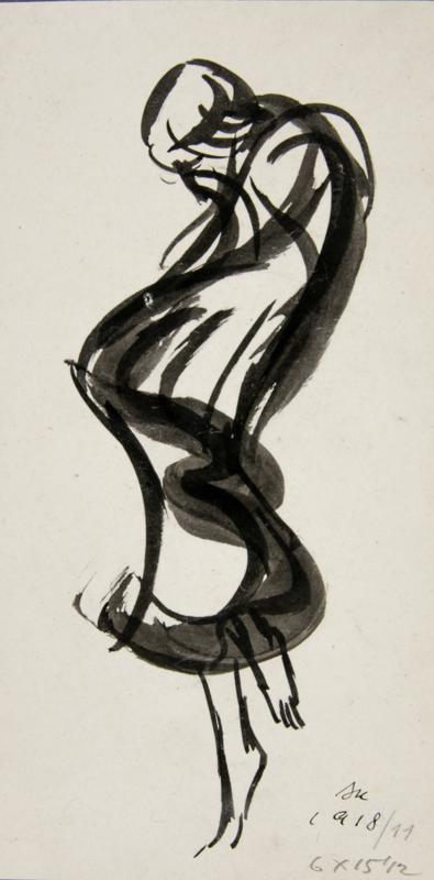 Dancer Gertrud LeistikowFree Composition III