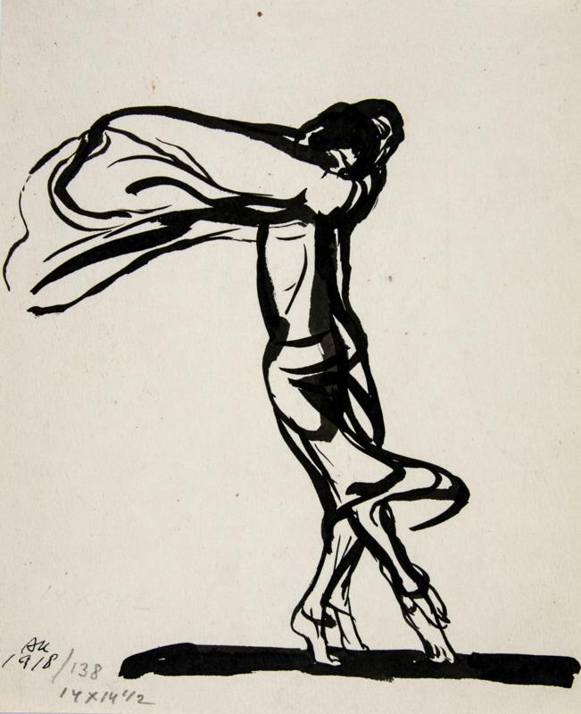 Dancer Gertrud LeistikowFree Composition IX