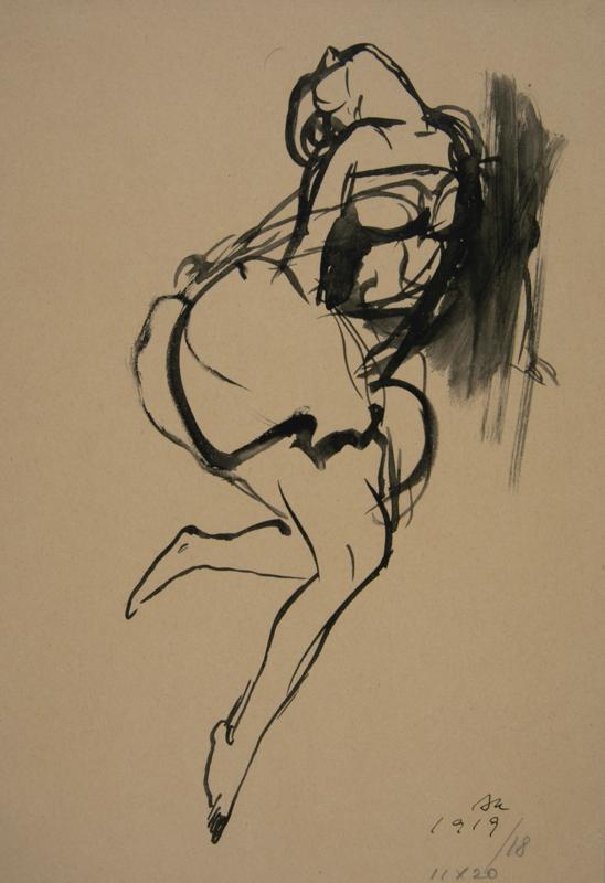 Dancer Gertrud LeistikowFree Composition XI