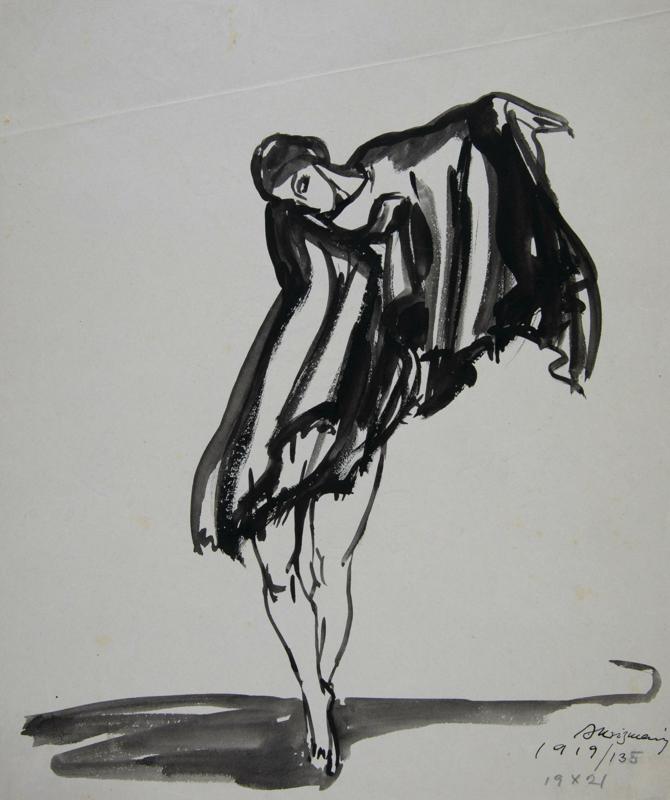 Dancer Gertrud LeistikowFree Composition XII
