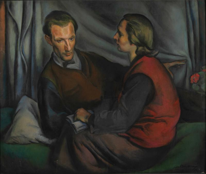 Self-Portrait with Husband