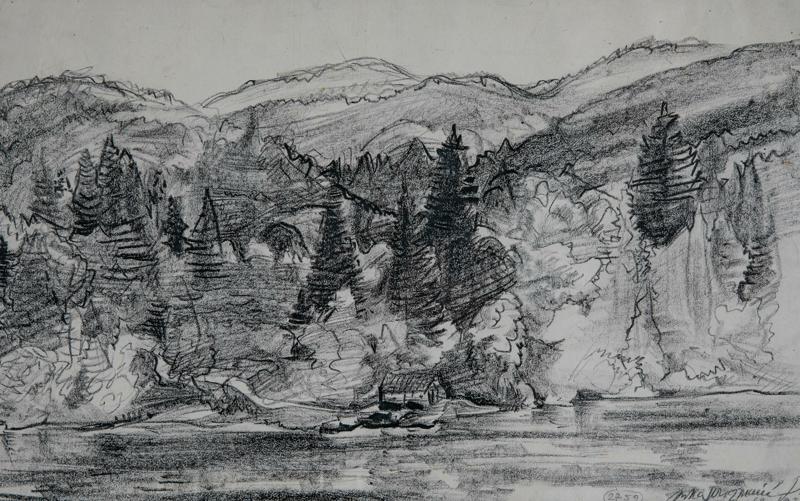 Mill on Lake Kozjak