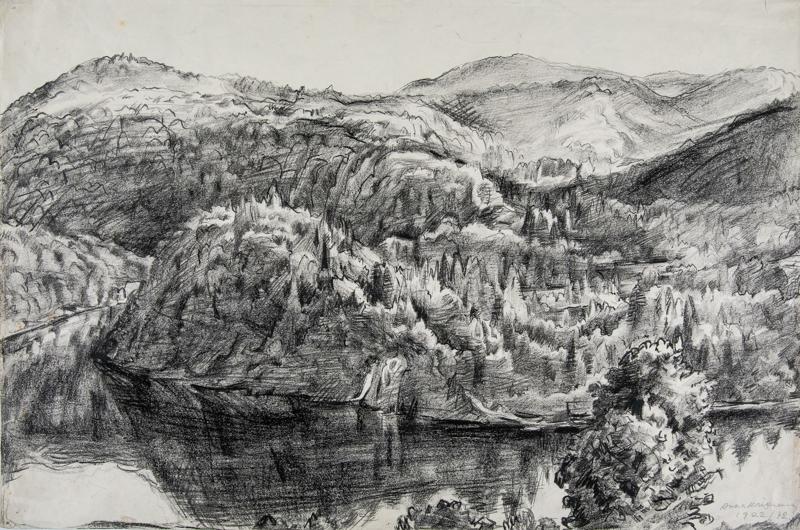 View of the Lake from the Plitvice Hotel