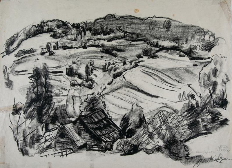 Landscape around the Village of Crno Jezerce
