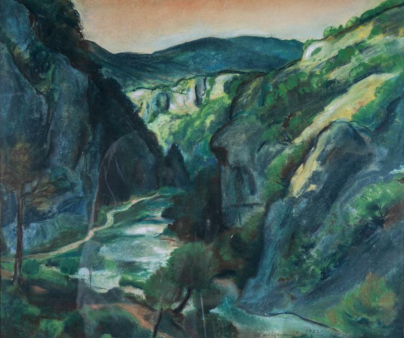 View into the Korana Canyon