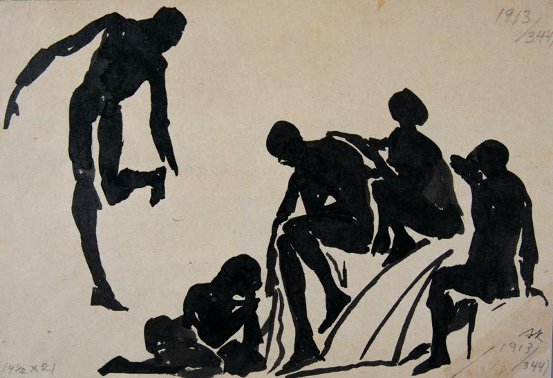 Silhouettes - Dancers III
