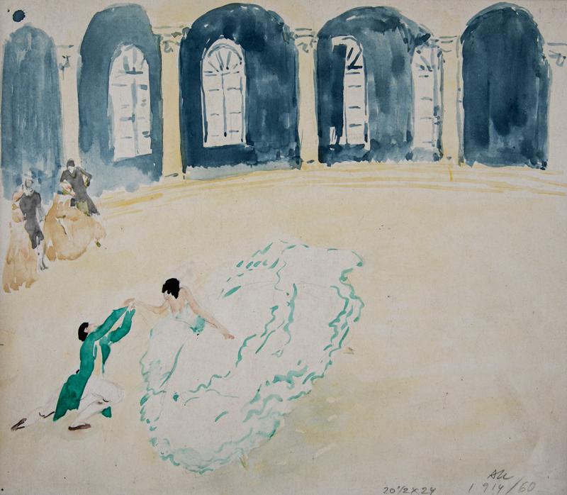 Dancers and Stage
