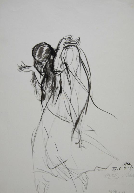 Grete Wiesenthal (Raised Arms)
