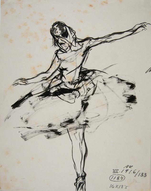 Dancer A. Pavlova