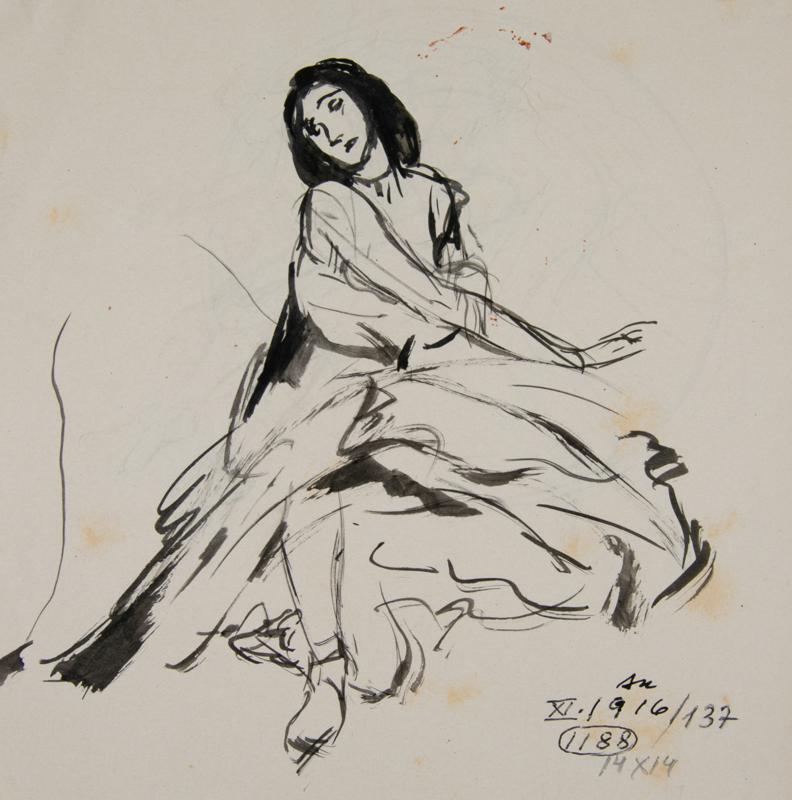 Dancer A. Pavlova