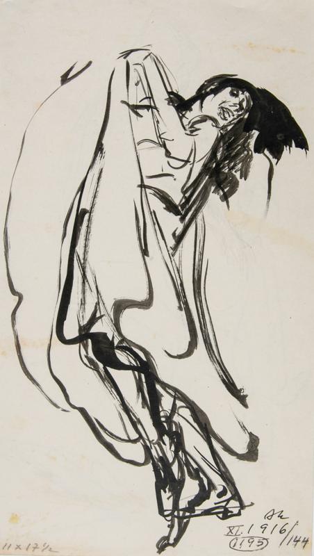 Dancer Grete Wiesenthal (as Can-Can)