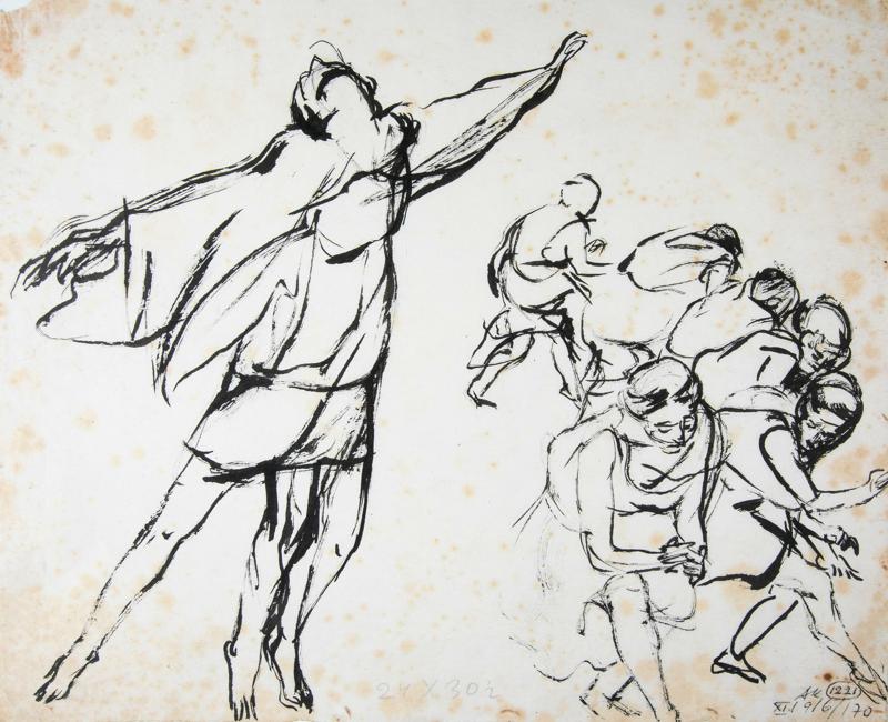 Dancers at the Leistikow School