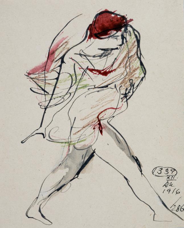 Exercises at the Leistikow School (Young Man)