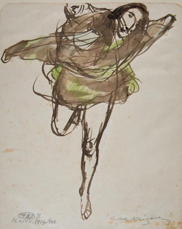 Dancer Gertrud Leistikow