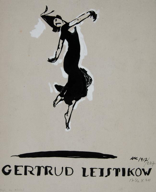 Gertrud Leistikow - Sketch for a Poster
