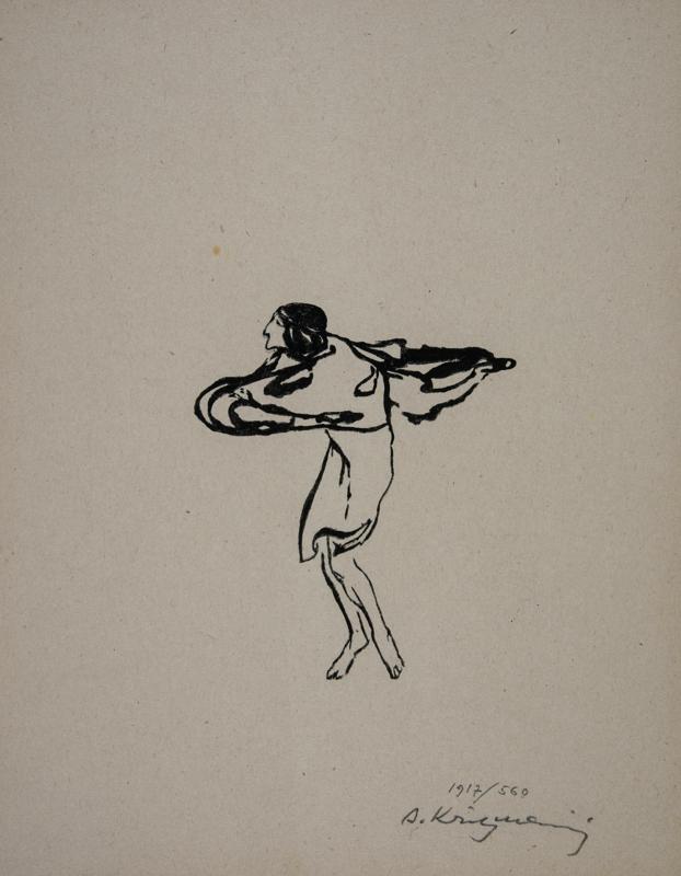 Portfolio of Woodcuts "Dance"
