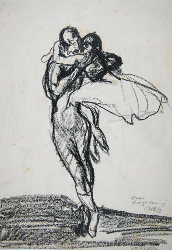 Pierrot and Pierrette,A. Pavlova and Troupe
