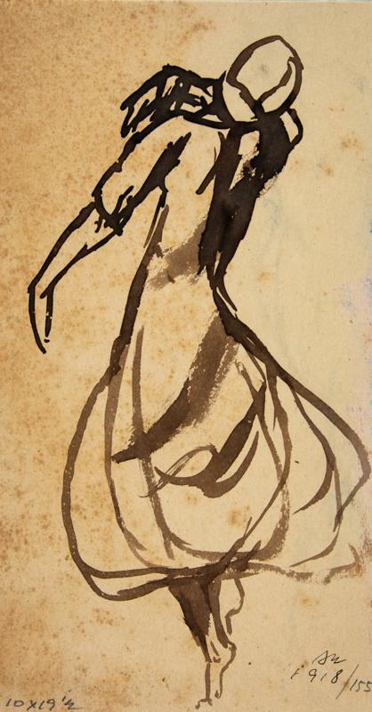 Dancer Greta Wiesenthal from Memory