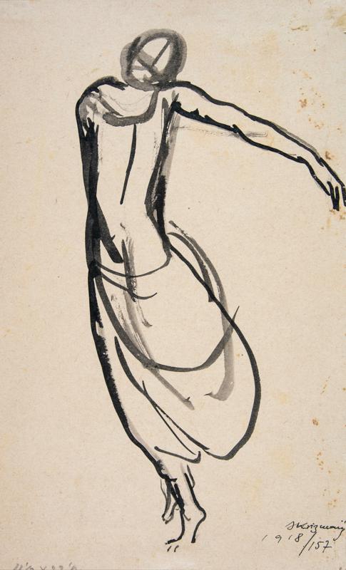 Dancer Greta Wiesenthal from Memory