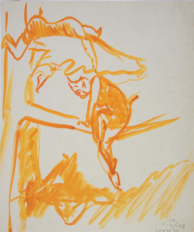Faun Dancers on a Tree