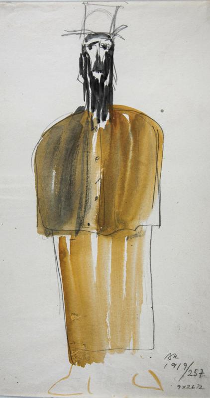 Man in Yellow Havelock
