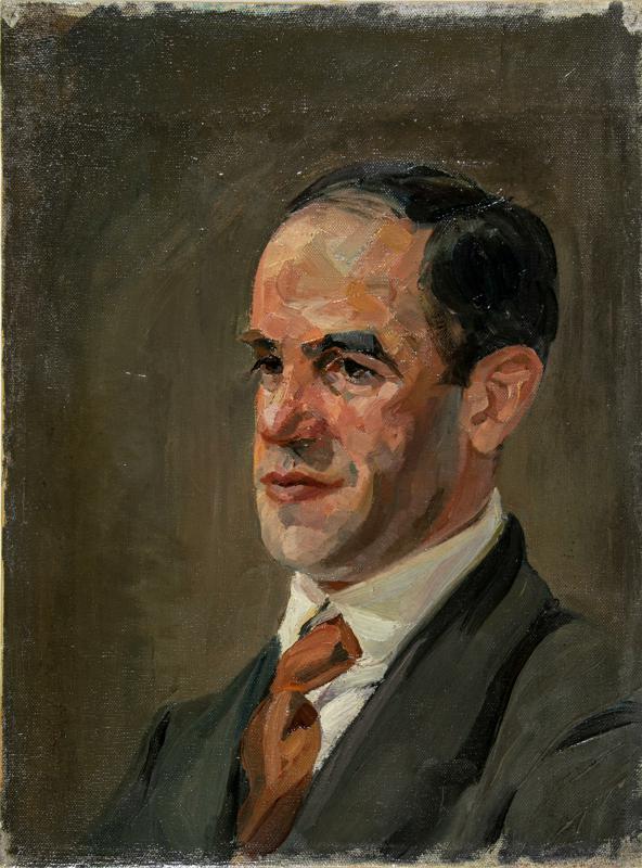 Portrait of a Man in Three-Quarter View