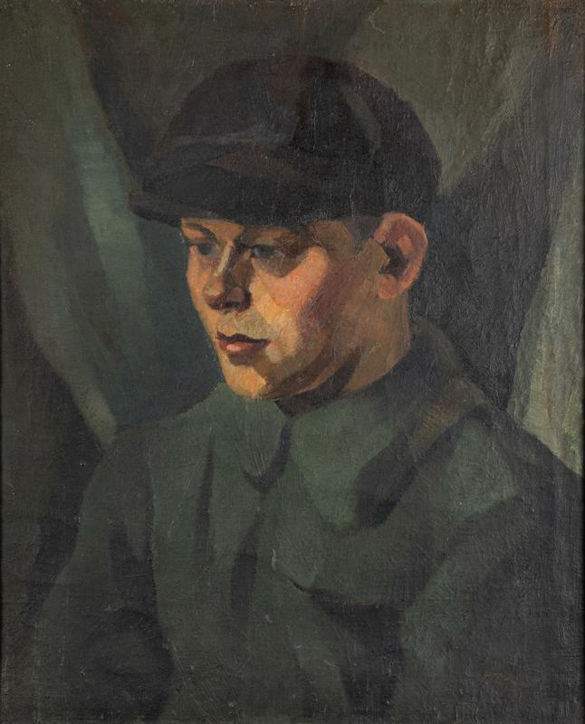 Boy in a Green Coat